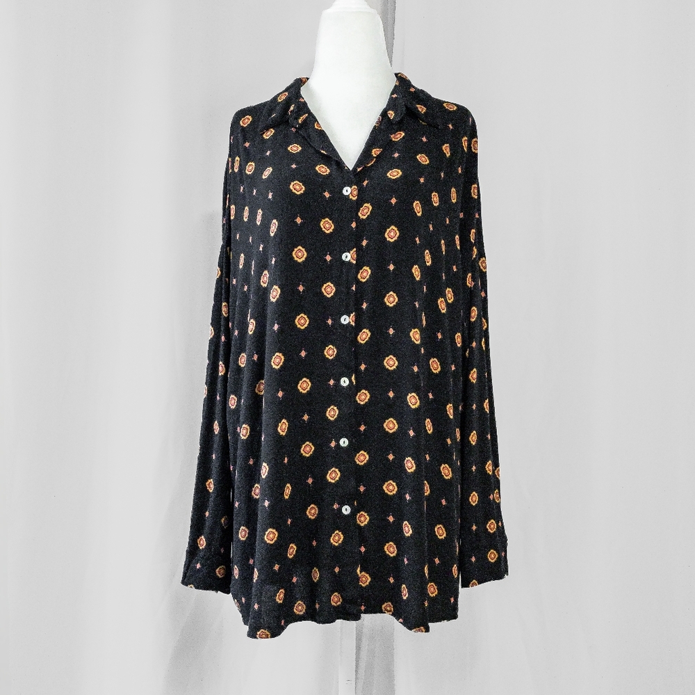 Free People Boho Mandala Button down